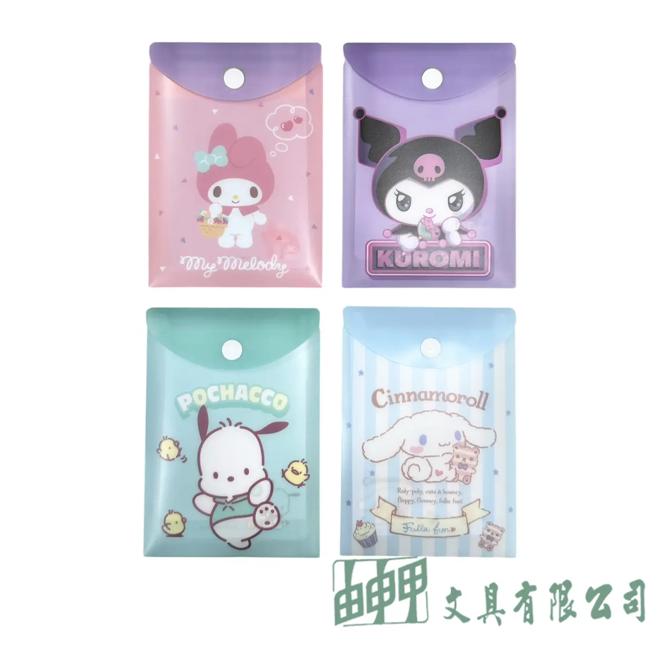    直式透明按釦便條紙