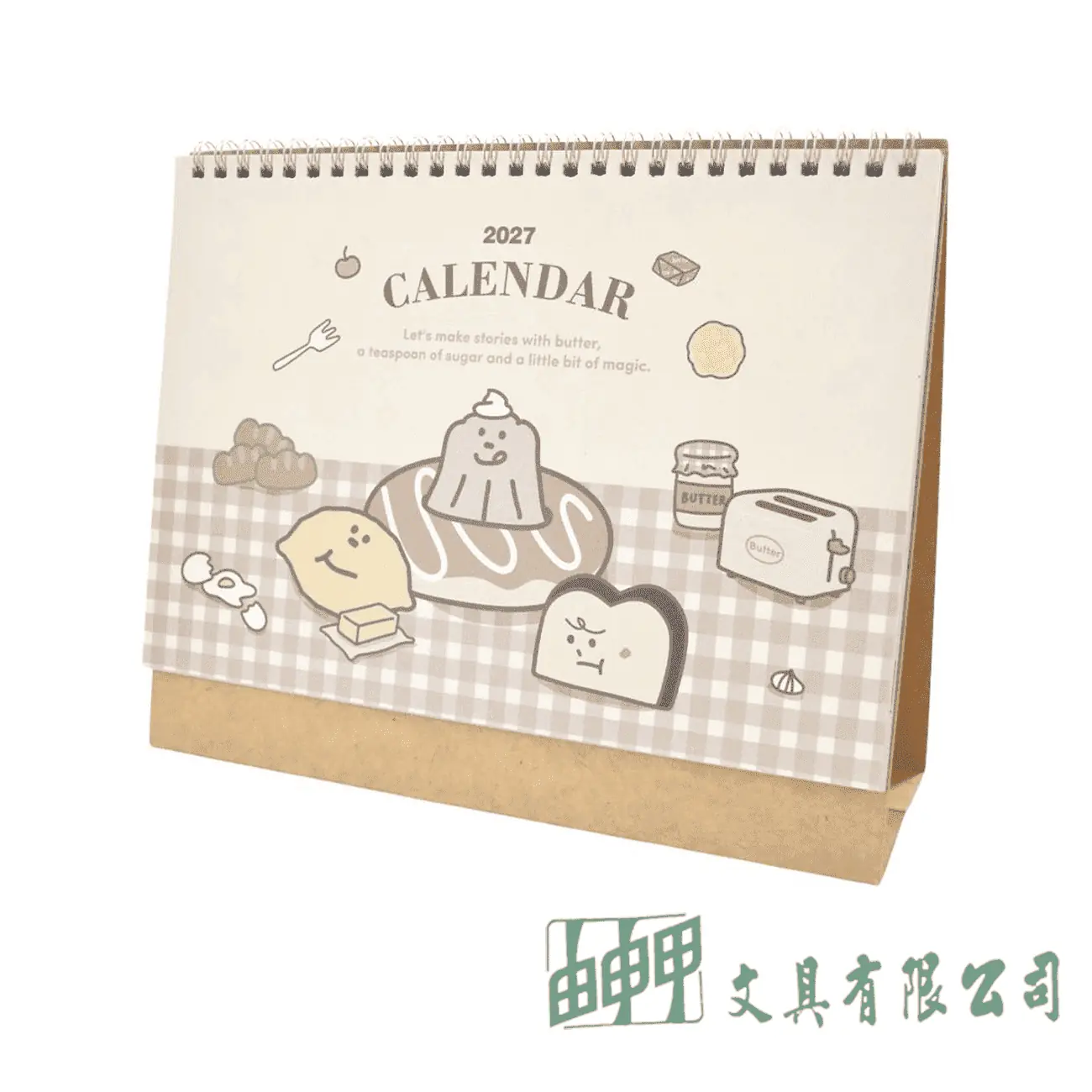    奶油家族2027桌曆(特大)